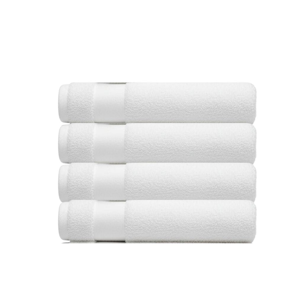 Luxury 100% Cotton Hand Towel 4 pc Set