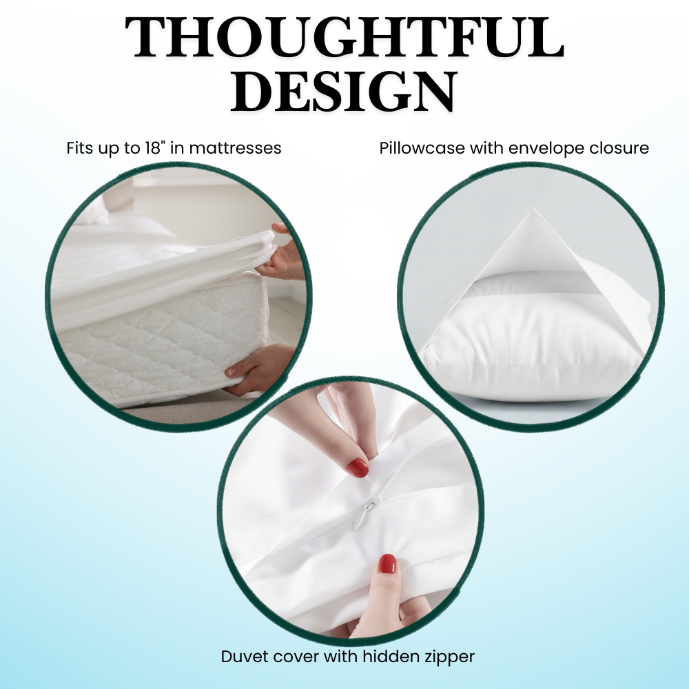 600 Thread Count Egyptian Cotton Bedding Set