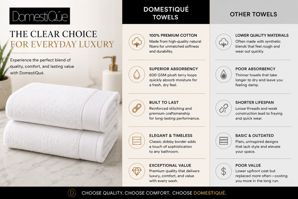 Luxury 100% Cotton Extra Large Body Towel 2 pc Set