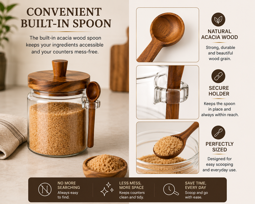 3-Pack Glass Containers